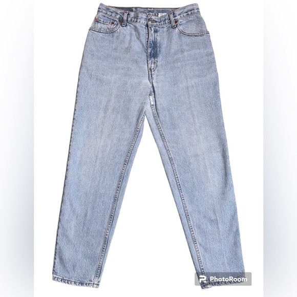 Levi's Denim - COPY - Vintage Levis Jeans Womens 12 M  Blue Denim Pants 550 Relaxed Fit Tapere…